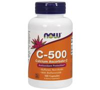 NOW Foods Vitamin C-500 Calcium Ascorbate-C, 100 caps