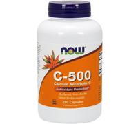 NOW Foods Vitamin C-500 Calcium Ascorbate-C 250 Capsules