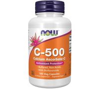 NOW Foods Vitamin C-500 Calcium Ascorbate-C Capsules 100 Capsules