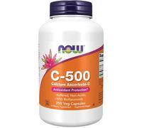 NOW Foods Vitamin C-500 Calcium Ascorbate-C Capsules 250 Capsules
