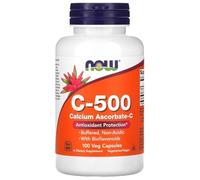 Now Foods - Vitamin C-500 Calcium Ascorbate-C | Gentle Immune Support - 100 Capsules