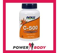 NOW Foods Vitamin C-500 with Rose Hips, 250 tablets