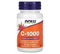 NOW Foods Vitamin C Immune 1000mg Vegan Capsules - 30 Capsules