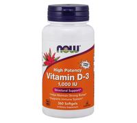 Now Foods Vitamin D-3, 1000 IU - 360 softgels - Bone & Immune Health