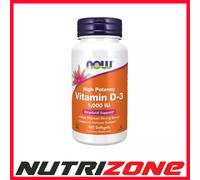 Now Foods Vitamin D-3 1000 IU Bones & Structural Support - 180 softgels