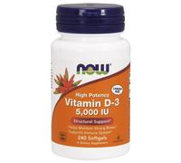 NOW Foods | Vitamin D-3- 5000 IU | 1 x 240 softgels