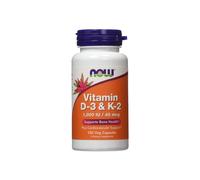 NOW Foods Vitamin D-3 & K-2 - 120vcaps