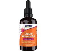 NOW Foods Vitamin D-3 Liquid, 400 IU - 60 ml.
