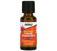 Now Foods - Vitamin D-3 Liquid (Extra Strength) | Bone and Immune Health - 1000 IU, 30 ml