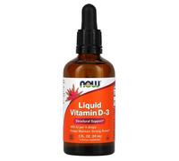 Now Foods - Vitamin D-3 Liquid | Immune Support and Bone Health - 400 IU, 59 ml