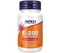 NOW Foods Vitamin E-200 Natural Softgels 100 Softgels