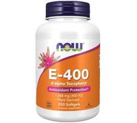 NOW Foods Vitamin E-400 D-Alpha Tocopheryl 250 Soft Gels