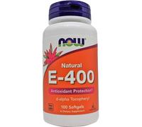 NOW Foods Vitamin E-400 Natural 100 Softgels