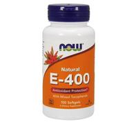 NOW Foods Vitamin E-400 - Natural (Mixed Tocopherols), 100 softgels