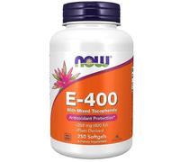 NOW Foods Vitamin E-400 - Natural (Mixed Tocopherols), 250 softgels