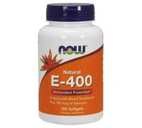 NOW Foods Vitamin E-400 IU with Selenium - 100 softgels