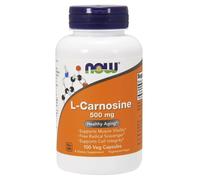 Now Foods Supplement L-Carnosine 500 mg 100 Veg Capsules
