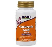 NOW Foods Hyaluronic Acid with MSM 50mg Capsules 60