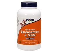 NOW Foods Glucosamine & MSM, Vegetarian - 240 vcaps