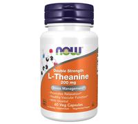 NOW Foods L-Theanine with Inositl, 200mg , 60 vcaps