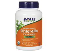 Now Foods, Certified Organic Chlorella, Pure Powder, 4 oz (113 g)