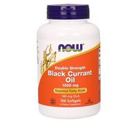 Now Foods Double Strength Black Currant Oil Dietary Supplement, 1000 mg, 100 Softgels