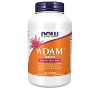 NOW Foods Adam 60 Tabs | Men's Multivitamin & Mineral Complex | Superior Formula