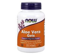 NOW Foods Aloe Vera Gels Support Digestive Health & Healing Process 250 Softgels