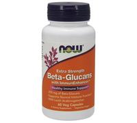 NOW Foods Beta-Glucans with ImmunEnhancer, Extra Strength - 60 vcaps