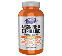 NOW Foods Arginine & Citrulline Capsules 240 Capsules