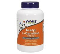 Now Foods, Acetyl-L Carnitine, 500 mg, 200 Veg Capsules