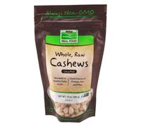 NOW Foods, Real Food, Whole, Raw Cashews, Unsalted, 10 oz (284 g)