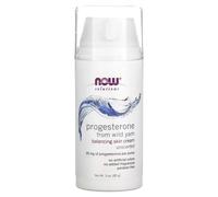 Now Foods Wild Yam Natural Progesterone Calming Unscented Skin Cream 3oz (85g)