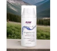 Now Foods Wild Yam Natural Progesterone Calming Unscented Skin Cream 3oz (85g)