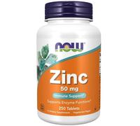 NOW Foods Zinc, 50mg, 250 tabs
