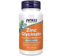 NOW Foods Zinc Glycinate Softgels 120 Softgels