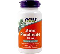 NOW Foods Zinc Picolinate, 50mg, 120 vcaps