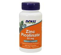 NOW Foods Zinc Picolinate, 50mg, 120 vcaps