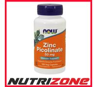 Now Foods Zinc Picolinate 50mg Immune Support - 120 vcaps