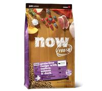 Now Fresh Grain-Free, Dry Cat Food, Turkey, Salmon and Duck Kibble, Real Meat and Fish Senior Recipe, 3 lb Bag