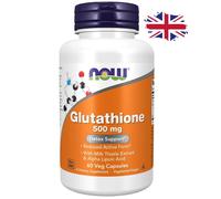Now Foods Glutathione 500mg 30Caps L-Glutathione/Alpha Lipoc Acid ALA Kosher