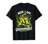 Now I AM Unstoppable Fierce Dinosaur Workout Kids Value Graphic T-Shirt