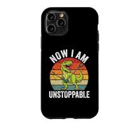 Now I Am Unstoppable - Funny Saying Novelty Dinosaur T-Rex Case for iPhone 11 Pro