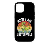 Now I Am Unstoppable - Funny Saying Novelty Dinosaur T-Rex Case for iPhone 12/12 Pro