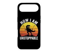 Now I Am Unstoppable - Funny Saying T-Rex Novelty Dinosaur Case for iPhone Air