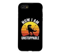 Now I Am Unstoppable - Funny Saying T-Rex Novelty Dinosaur Case for iPhone SE (2020) / 7/8