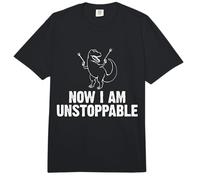 Now I Am Unstoppable Funny T-Rex Comfort Colors Adult Heavyweight T-Shirt