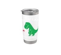 Now I Am Unstoppable Funny T-Rex Stainless Steel Insulated Tumbler