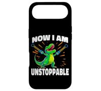 Now I Am Unstoppable T-Rex Funny Dinosaur Claws Case for iPhone Air