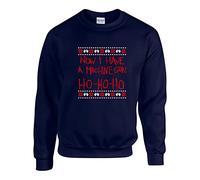Now I Have A Machine Gun Ho-Ho-Ho Jumper, Christmas Santa Xmas Ugly Classic Sweatshirt Gift Unisex Kids Adults Top